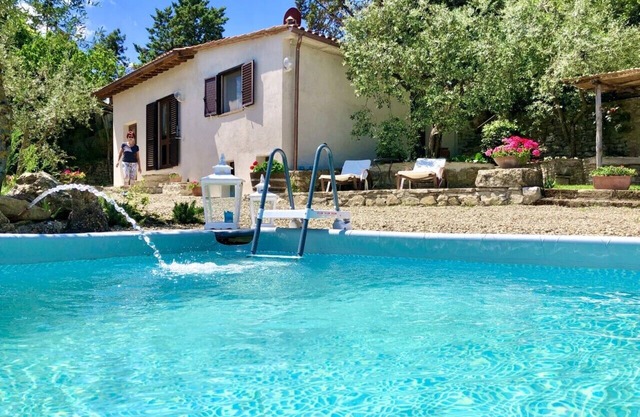 detached villa with private pool and garden