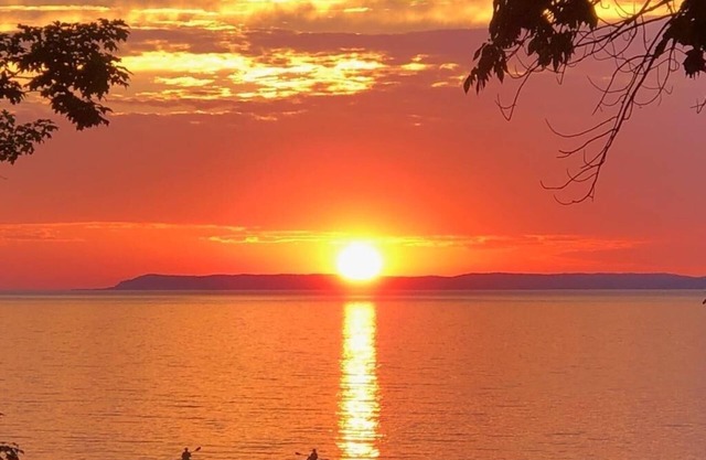 Direct Lake Michigan Beach Frontage with Sunset Views of the Manitou Islands!