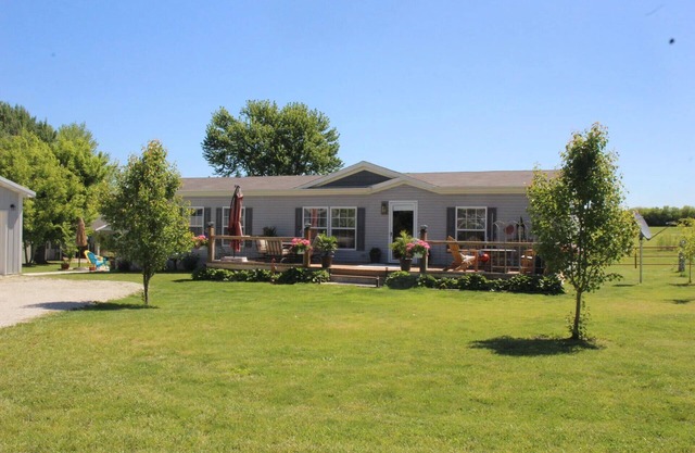 Directly next door to Lucas Oil Speedway in Wheatland MO.