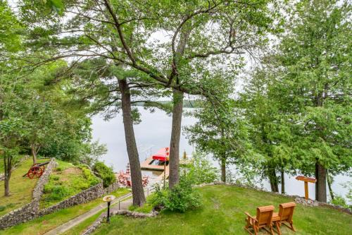 Dock, Deck and Fire Pit Lakefront Home in Walker!