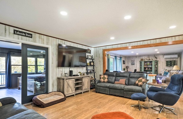 'Dockside Getaway' w/ Boat Dock & Fire Pit!