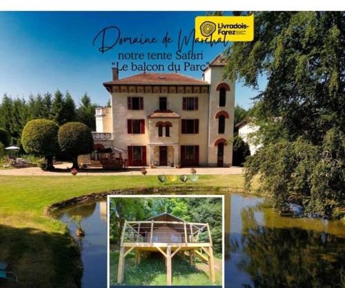 Domaine de Marchal - Le balcon du Parc - tente éco-lodge