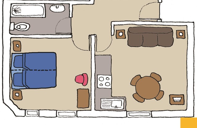 Downs View lovely light apartment