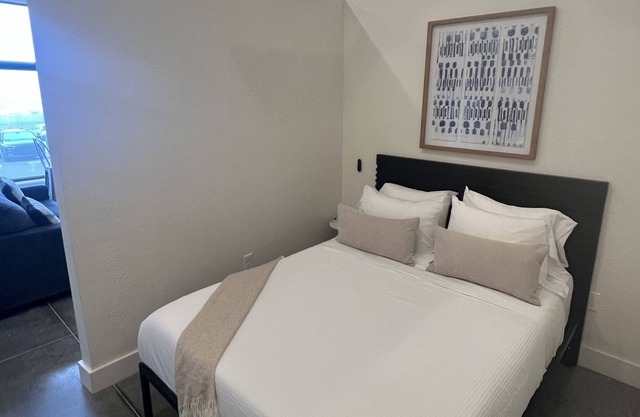 Downtown loft with gym inside building