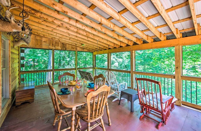 'EaglesView on the Loyalsock' Creekside Cabin