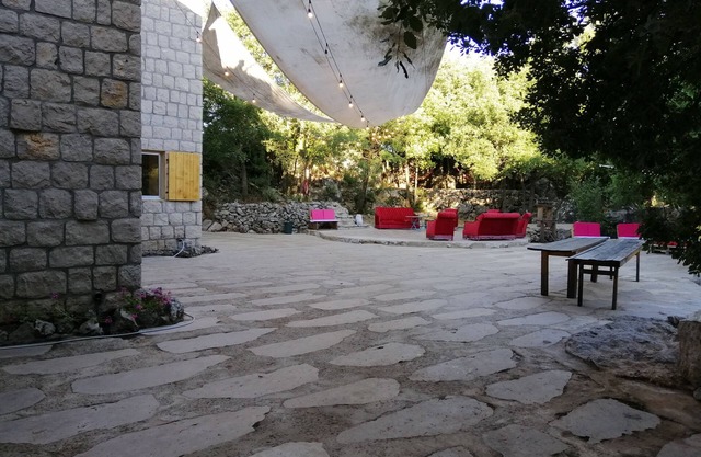 Ecofriendly guesthouse surrounded by nature