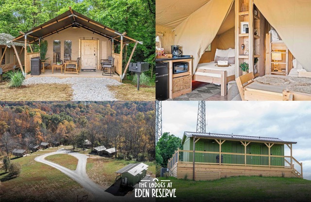 Eden Reserve Glamping Tents - All 8 Tents!