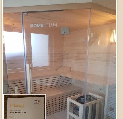 ehemaliger Bauernhof " Heimathafen" 4 Sterne DTV mit Sauna, Whirlpool und Kinderspielplatz