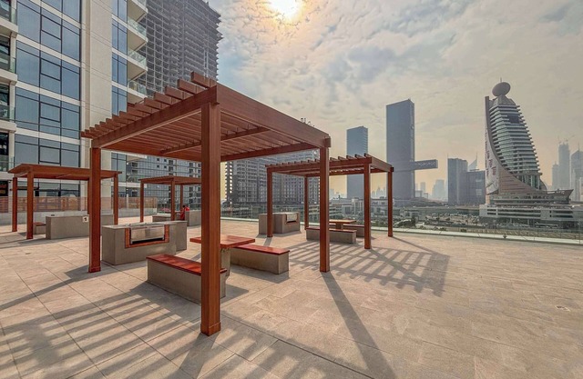 Elegant 1BR with Partial Burj Views in Za'abeel