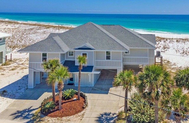 Elegant Gulf-Front Home with Stunning Views and Modern Design!