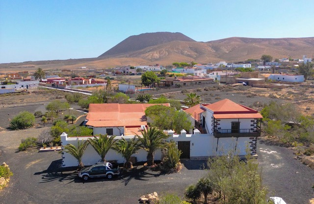 En Fuerteventura Apartamento Frente al Volcán Gayría en Finca Rural Ecológica