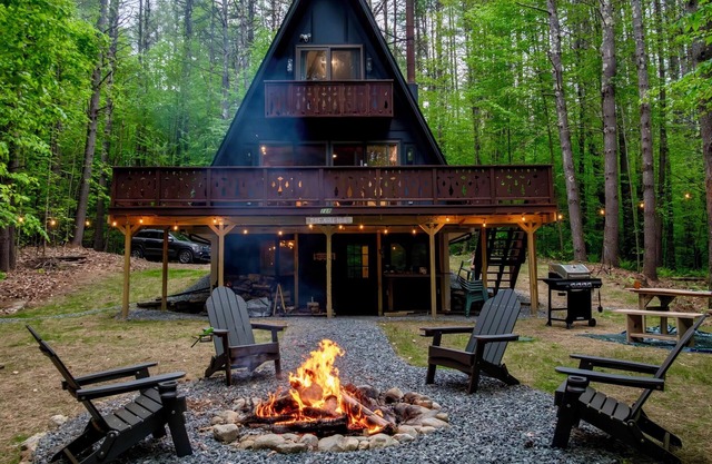 Enchanting A-Frame in Jamaica, VT