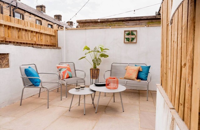 Enjoy a stylish, comfortable stay at Sawley Cottage, a beautiful, spacious, modern 2 bedroom house by Above Rubies in central Skipton - The gateway to the Yorkshire Dales!