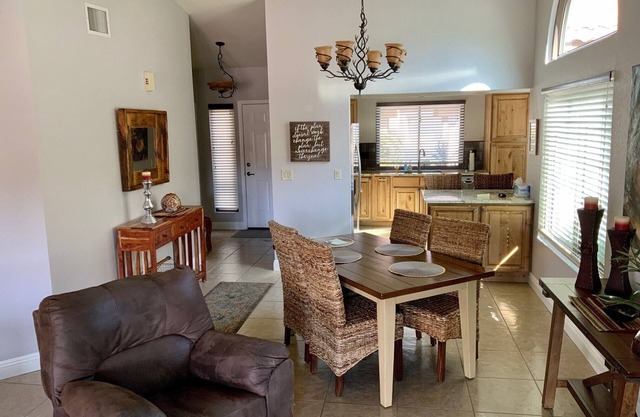 Enjoy Golf Course & Catalina Mountain Views from this Remodeled Desert Oasis