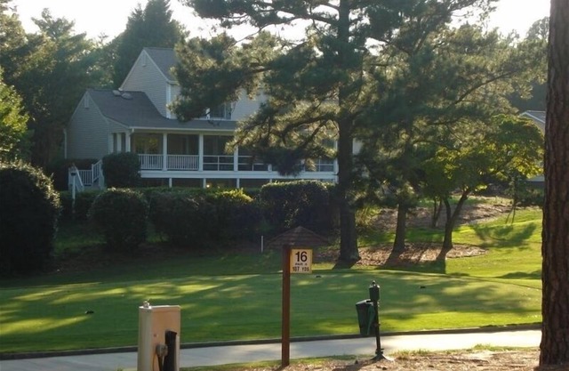 Enjoy Panoramic Views of Pinehurst at the golf-front Three Green Retreat!