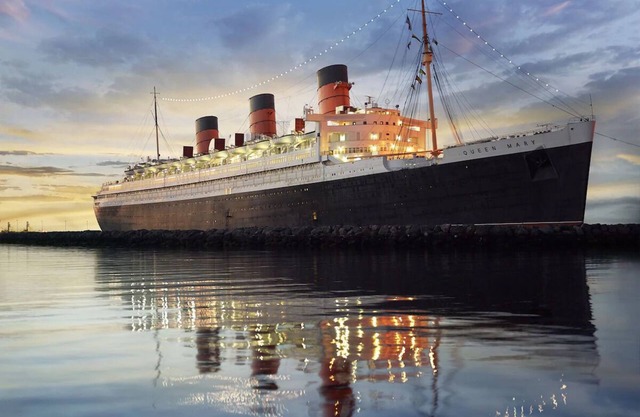 Escape to a Classic Stateroom on an Iconic Ocean Liner with Dining | 3 Rooms