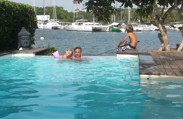 Exceptional villa with private sea access private swimming pool central position