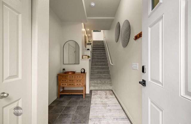 Executive Luxury: Elegant 2BR 2.5BA Condo with 2 Fireplaces & Garage Parking