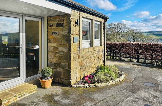 Experience a peaceful countryside escape at The Stables in Silsden.