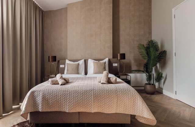 Experience comfort and style in this high-end suite, set in a beautifully renovated historic buildin