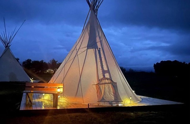 Experience Pet-Friendly Perfection: Classic Tipi Glamping Near Wind River Mountains, WY