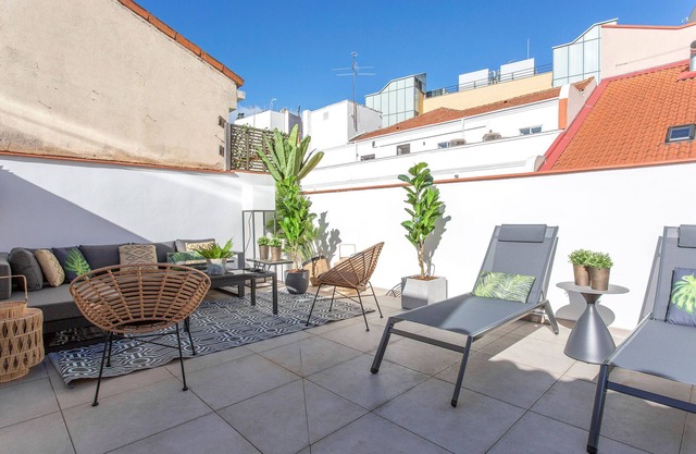 Extraordinary high-end apartment with private terrace. Madrazo IV