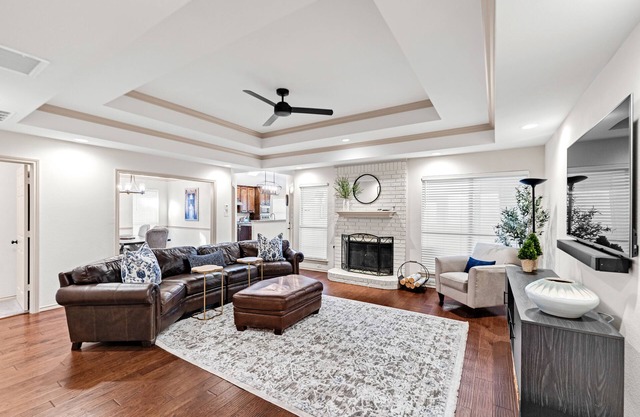 Family friendly transitional and modern designed home away from home