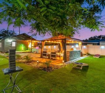 Family Fun & Backyard Oasis Hot Tub Games & BBQ