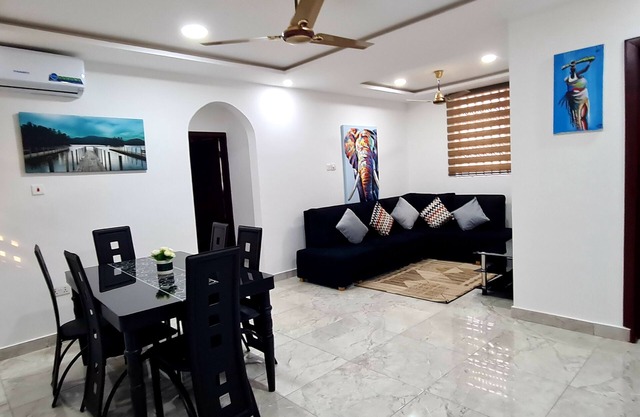 FANTASTIC 3Bed 3Bath Aprt@ Adenta.WiFi,Clean. Safe