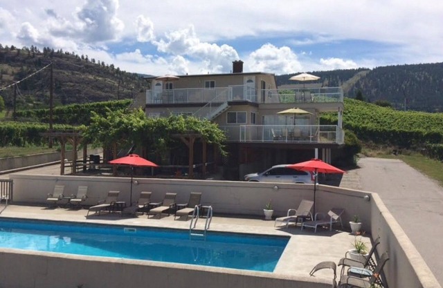 Farm House at D'Angelo Winery Located on the Naramata Bench