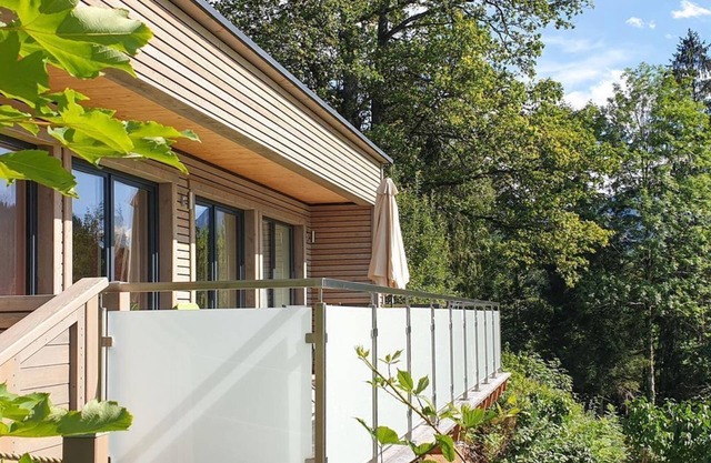 Ferienbungalow Mountain View Wood - Ferienhaus Mountain View