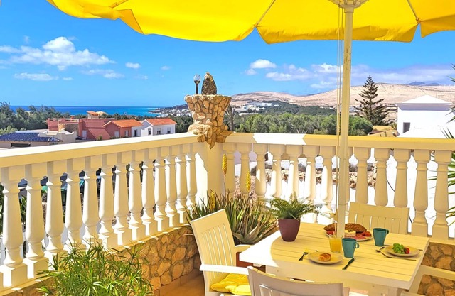 Ferienhaus Casa Barbara, Meerblick, Jacuzzi, Glasfaserinternet, Costa Calma