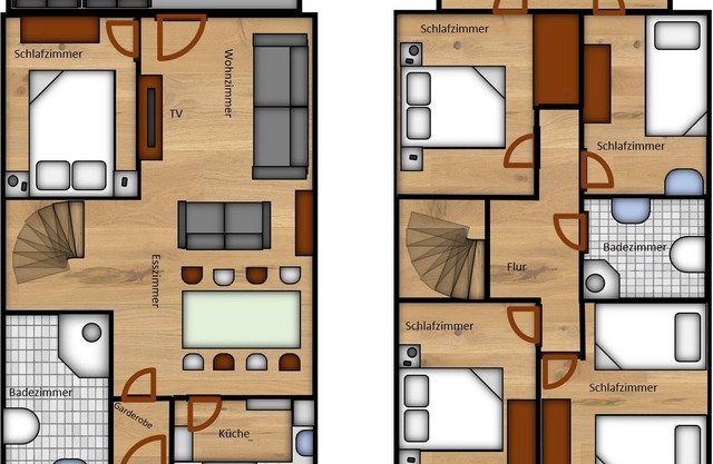 Ferienhaus für 9 Gäste mit 100m² in Kirchheim