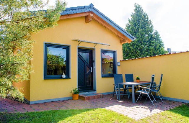 Ferienhaus Hexenschlummer - Schlafzimmer und romantischer Schlafboden