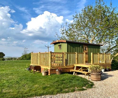 Fernlea Luxury Shepherds Hut & Hot Tub