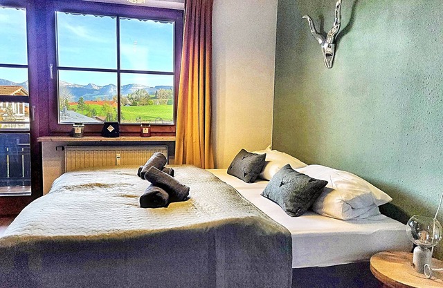 FewoBergblick 6Pers Balkon Garten Hund Ski nähe Buchenegger Wasserfälle Eistobel