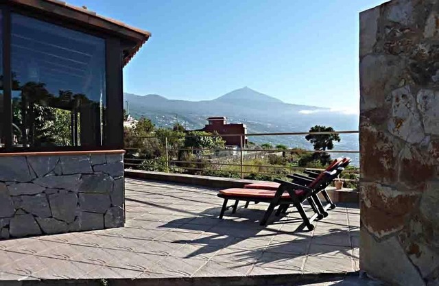 Finca Panoramica Vallemar, 3 Schlafzimmer, 2 Bäder, Pool, Parkplatz, Grill, tolle Sicht aufs Meer