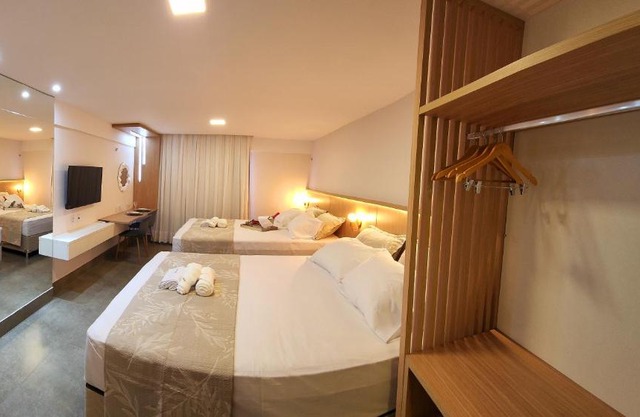 Flat Maravilhoso na praia - Ilusion Hotel