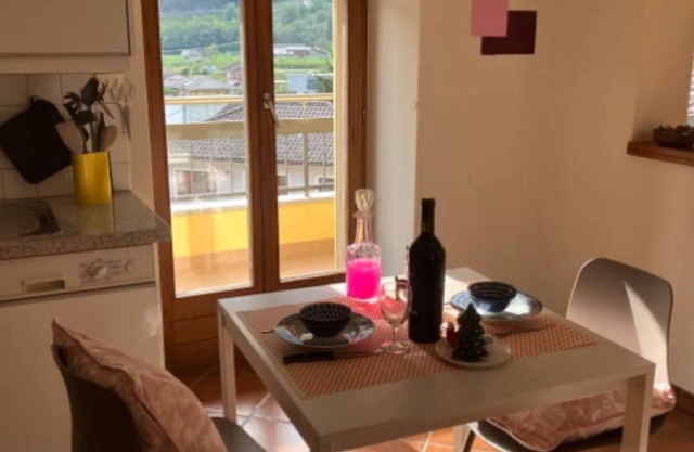 Flat with mountain view