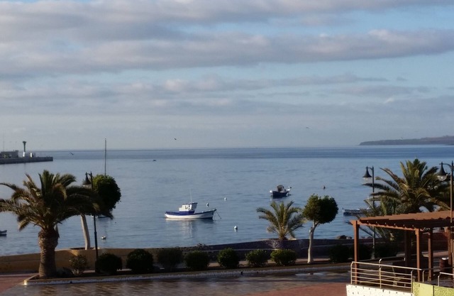 Floor overlooking the sea in the capital of Fuerteventura