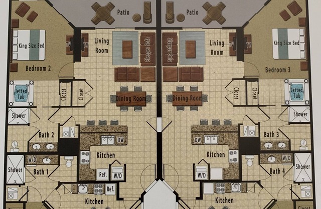 Four Bedroom Condo located near Universal Studios