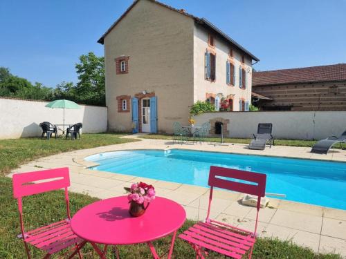 Gîte avec piscine dans ancienne ferme restaurée - FR-1-496-328