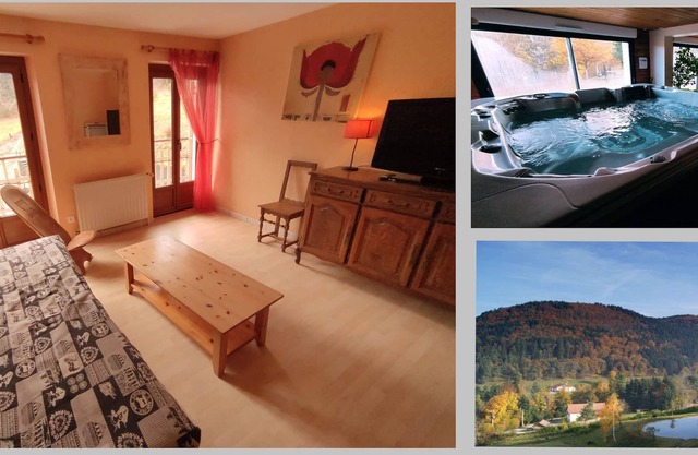 Gîte Céline with Spa Jacuzzi Sauna Fishing pond