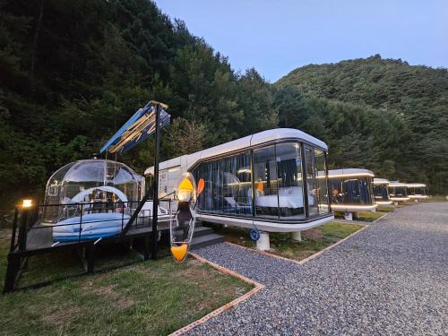 Galaxy X Hotel Type Caravan Glamping & Pension