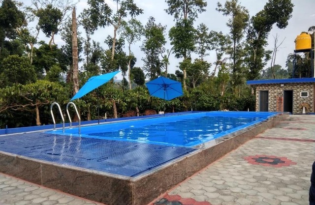 GiriDarshini Homestay - Pool, Falls, 3BH & Estate