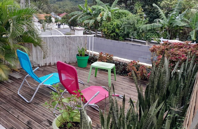 GITE GWAD ASIA 5 minutes from the beach of Grande Anse and Bourg