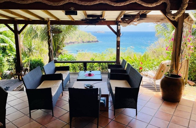 Gite Ti Kazalo - Gwo Kaz - sea view - Baie des Tortues beach access