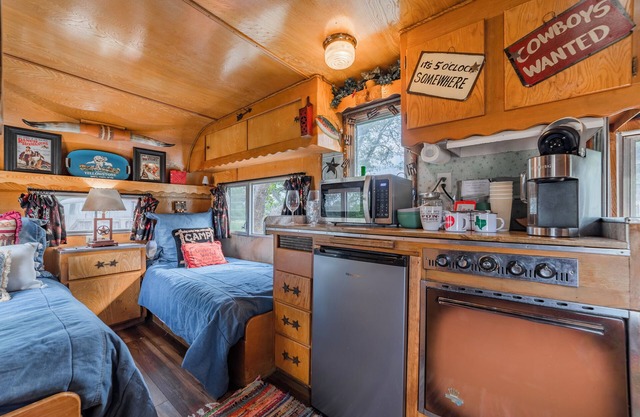 Glamping in Spicewood TX Hill Country ~ The Cowgirl at Green Acres