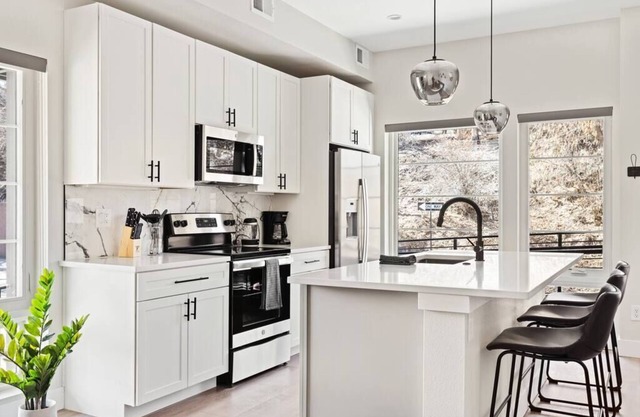 Golden Sanctuary | Luxe Apt | 1 Block From Main St