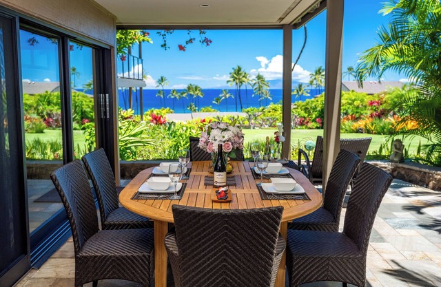 Gorgeous Wailea Elua 2Bd+2Ba 1st Floor, Ocean View Paradise Condominium #2301